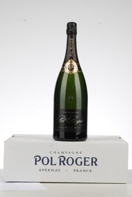 POL ROGER VINTAGE BRUT 2016 - Pol Roger - 3 Magnums - Oc 1