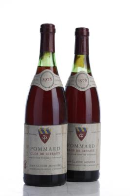 POMMARD CLOS DE CITEAUX 1978 - Jean Claude Monnier - 2 Bottles