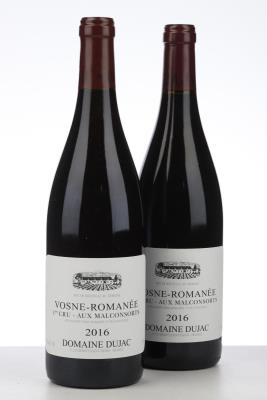VOSNE ROMANEE AUX MALCONSORTS 2016 - Dujac - 2 Bottles
