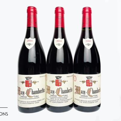 MAZY CHAMBERTIN 2004 - Armand Rousseau - 3 Bottles