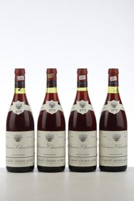 CHARMES CHAMBERTIN 1978 - Grafe Lecocq - 4 Bottles