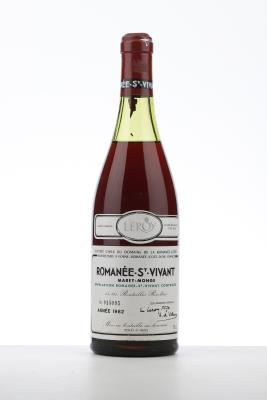 ROMANEE ST VIVANT 1982 - Domaine de la Romanee Conti - 1 Bottle