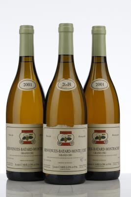 BIENVENUES BATARD MONTRACHET 2001 - Louis Carillon - 3 Bottles
