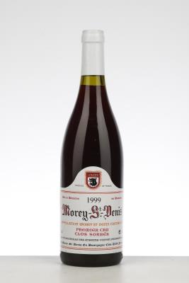 MOREY ST DENIS CLOS SORBES 1999 - Etienne Cosson - 1 Bottle