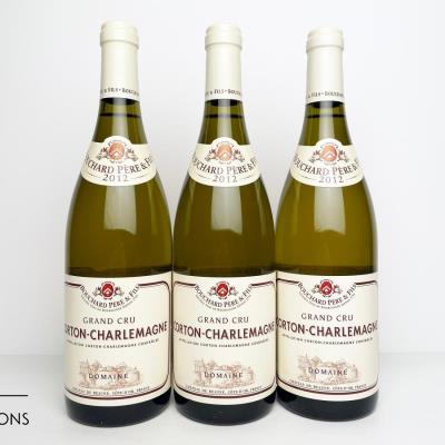 CORTON CHARLEMAGNE 2012 - Bouchard - 3 Bottles