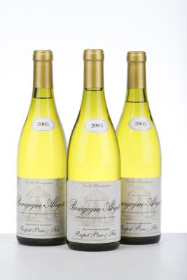 BOURGOGNE ALIGOTE 2005 - Rapet - 3 Bottles