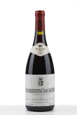 CHAMBERTIN CLOS DE BEZE 1981 - Armand Rousseau - 1 Bottle