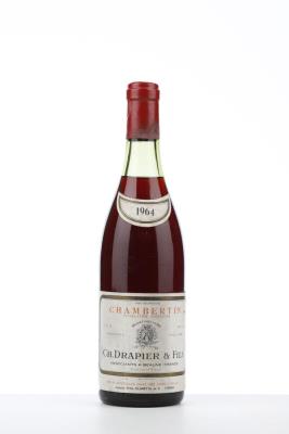 CHAMBERTIN 1964 - Ch. Drapier - 1 Bottle