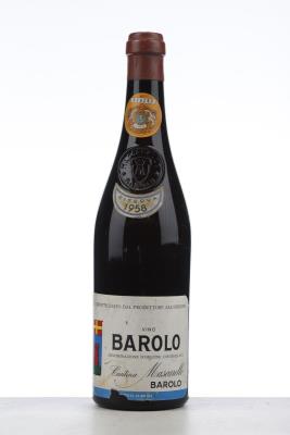 BAROLO RISERVA 1958 - Bartolo Mascarello - 1 Bottle
