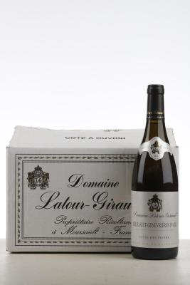 MEURSAULT GENEVRIERES CUVEE DES PIERRE 2017 - Latour Giraud - 5 Bottles - Oc 6