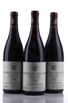 CHAMBERTIN CLOS DE BEZE 1999 - Drouhin Laroze - 3 Bottles