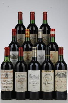 LOT BORDEAUX SAINT ESTEPHE MIXED - Mc - 12 Bottles
