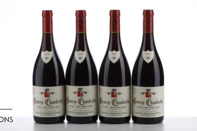 GEVREY CHAMBERTIN LES CAZETIERS 2014 - Armand Rousseau - 4 Bottles