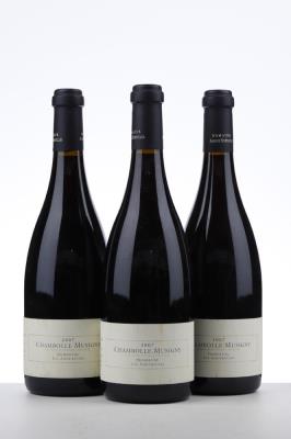 CHAMBOLLE MUSIGNY LES AMOUREUSES 2007 - Amiot Servelle - 3 Bottles