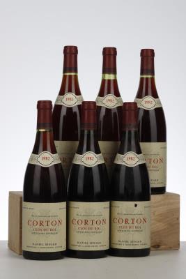 CORTON CLOS DU ROI 1982 - Daniel Senard - 6 Bottles