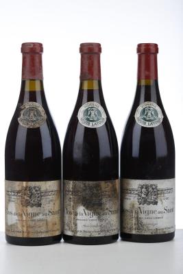 CORTON CLOS DE LA VIGNE AU SAINT 1985 - Louis Latour - 3 Bottles