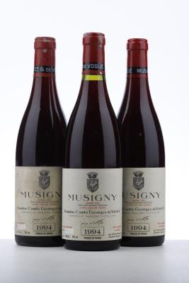 MUSIGNY CUVEE VIEILLES VIGNES 1994 - Comte de Vogue - 3 Bottles