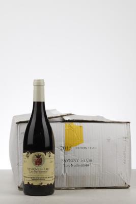 SAVIGNY LES BEAUNE LES NARBANTONS 2015 - Mb pour Vignoble International et JB Giraudy - 12 Bottles - Oc 12