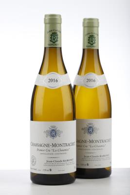 CHASSAGNE MONTRACHET BLANC LES CHAUMEES 2016 - Ramonet - 2 Bottles