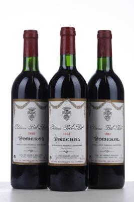BEL AIR pomerol 1993 - Mc - 3 Bottles