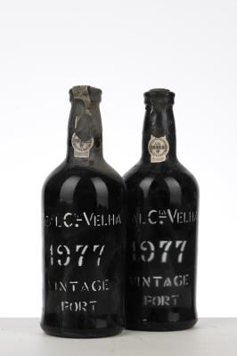 REAL COMPANHIA VELHA VINTAGE PORT 1977 - Real Companhia Velha - 2 Bottles