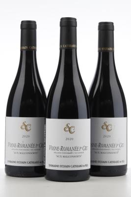 VOSNE ROMANEE AUX MALCONSORTS 2020 - Sylvain Cathiard - 3 Bottles