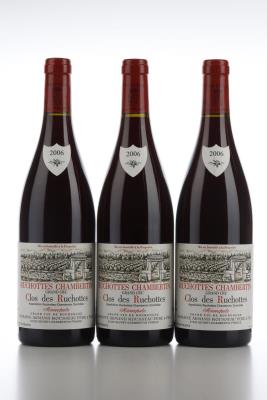 RUCHOTTES CHAMBERTIN CLOS DES RUCHOTTES 2006 - Armand Rousseau - 3 Bottles