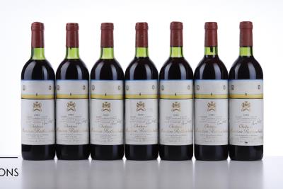 MOUTON ROTHSCHILD 1983 - 7 Bottles