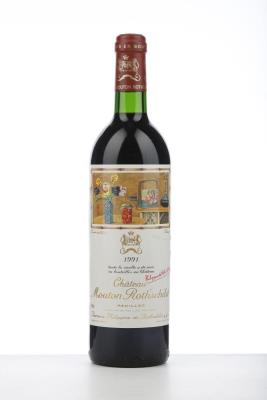 MOUTON ROTHSCHILD 1991 - Mc - 1 Bottle