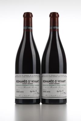 ROMANEE ST VIVANT 2015 - Domaine de la Romanee Conti - 2 Bottles