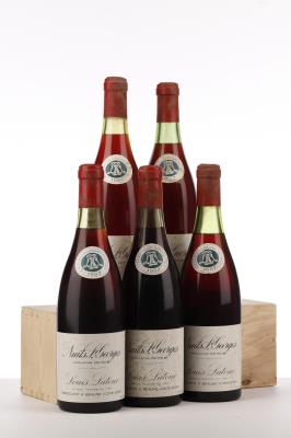 NUITS ST GEORGES 1967 - Louis Latour - 5 Bottles