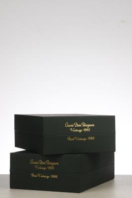 DOM PERIGNON ASSORTMENT 90 VINTAGE + 86 ROSE NV - Moet et Chandon - 2* Oc 2