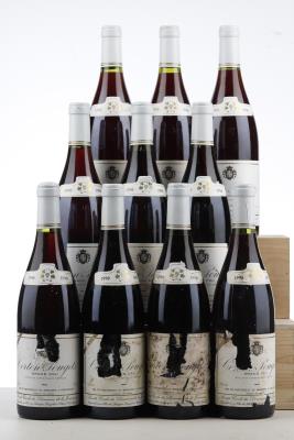 CORTON POUGETS 1990 - Domaine de la Juviniere - 10 Bottles