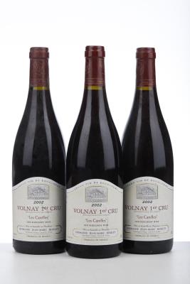 VOLNAY LES CARELLES 2002 - Jean Marc Bouley - 3 Bottles