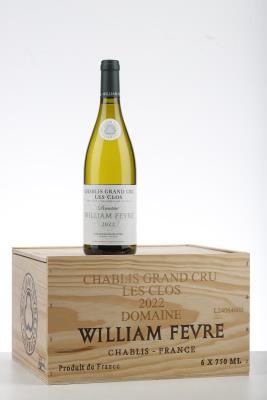 CHABLIS LES CLOS 2022 - William Fevre - 6 Bottles - Owc 6