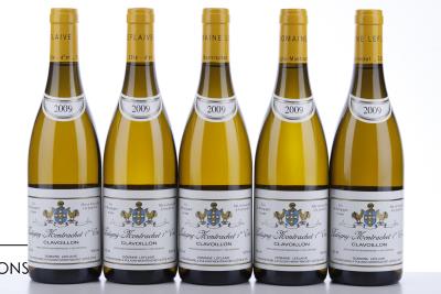 PULIGNY MONTRACHET CLAVOILLON 2009 - Domaine Leflaive - 5 Bottles