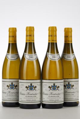 PULIGNY MONTRACHET CLAVOILLON 2002 - Domaine Leflaive - 4 Bottles