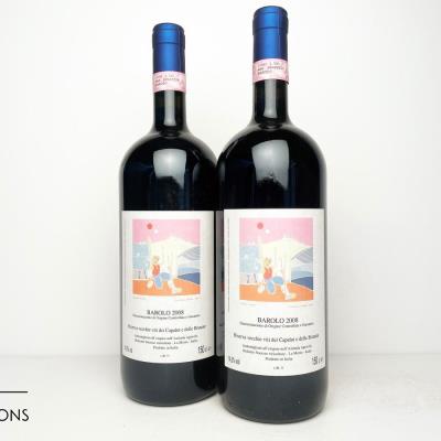 BAROLO RISERVA VECHIE VITI DEI CAPALOT E DELLE BRUNATE 2008 - Roberto Voerzio - 2 Magnums