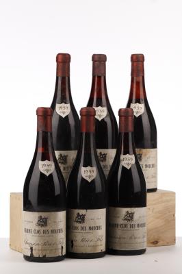BEAUNE CLOS DES MOUCHES 1959 - Chanson MB - 6 Bottles