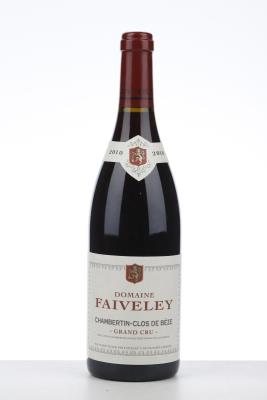CHAMBERTIN CLOS DE BEZE 2010 - Faiveley - 1 Bottle