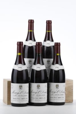 MOREY ST DENIS LES MILLANDES 1996 - Pierre Amiot - 5 Bottles