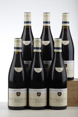 NUITS ST GEORGES CLOS DES ARGILLIERES 3*2011 + 3*2012   - Dureuil Janthial - 6 Bottles