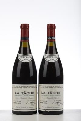 LA TACHE 1990 - Domaine de la Romanee Conti - 2 Bottles