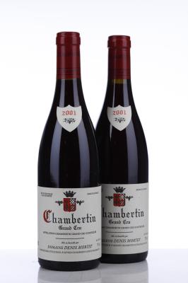 CHAMBERTIN 2001 - Denis Mortet - 2 Bottles