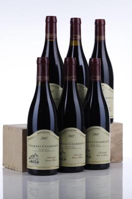 CHARMES CHAMBERTIN VIEILLES VIGNES 2002 - Perrot Minot - 6 Bottles