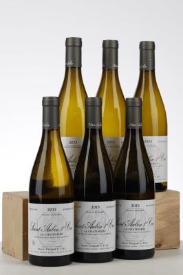 SAINT AUBIN BLANC LA CHATENIERE 2015 - Marc Colin - 6 Bottles
