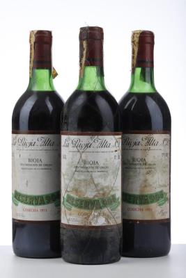 LA RIOJA ALTA RESERVA 904 1973 - La Rioja Alta - 3 Bottles