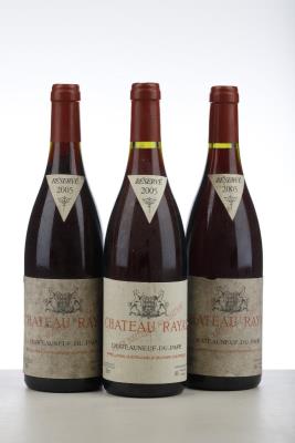 CHATEAUNEUF DU PAPE RAYAS 2005 - Reynaud - 3 Bottles
