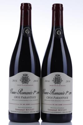 VOSNE ROMANEE CROS PARANTOUX 2016 - Emmanuel Rouget - 2 Bottles