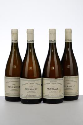 MEURSAULT LES NARVAUX 1993 - Vincent Girardin - 4 Bottles